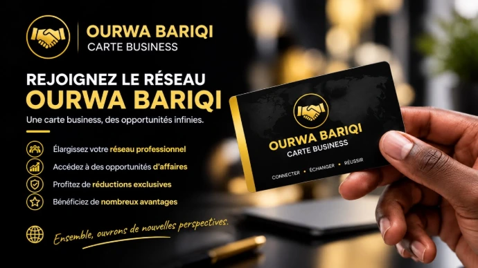 Carte Business OURWA BARIQI